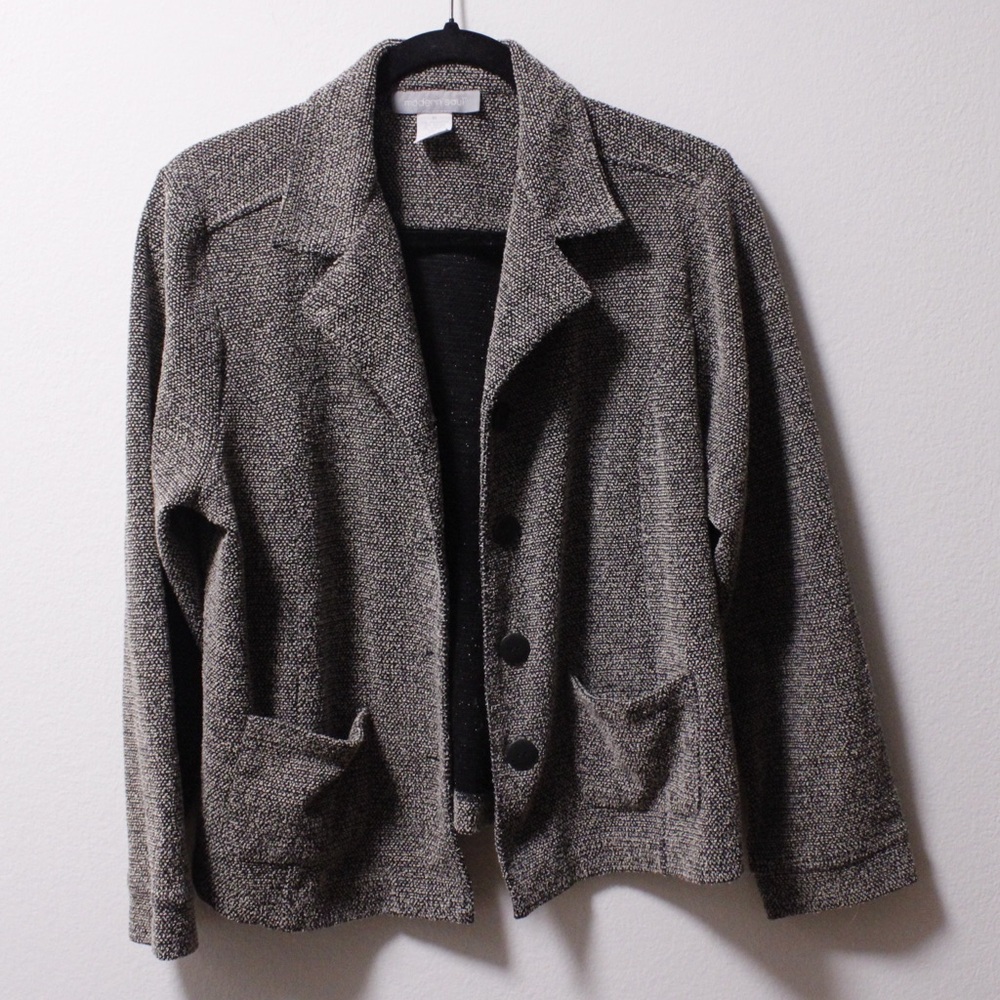 Modern Soul Charcoal Blazer